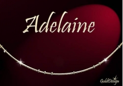 Adelaine - řetízek zlacený 